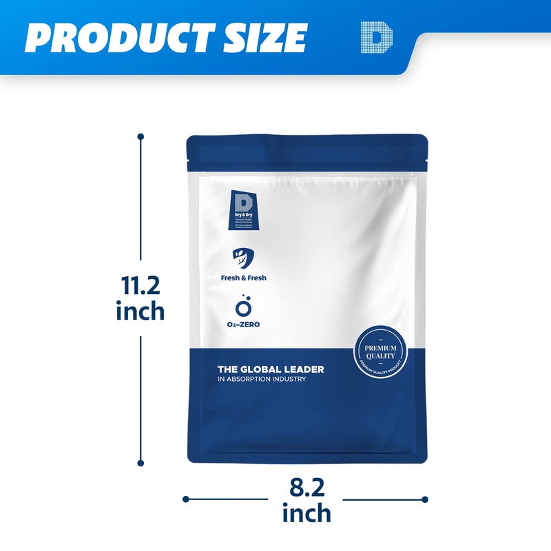 Dry & Dry [1.5 LBS] Premium Pure & Safe White Silica Gel Beads(Industry Standard 3-5 mm) Silica - Rechargeable Silica Beads, Silica Gel, Desiccant Beads - Image 5